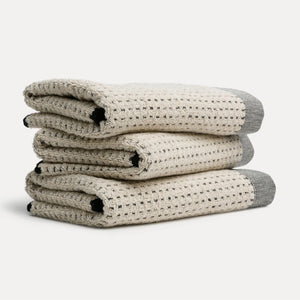 MÖVE EDEN Piquée Struktur, Sauna- & Badetuch, 580 g/qm