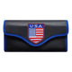 USA, schwarz, blauer Rand - Nr. 8732