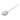 Goldspatz Schaumlöffel, Edelstahl, 45 cm, Ø 136 mm - Nr. 2195