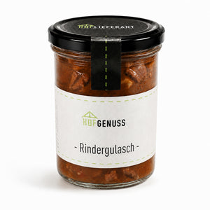 Bio Gulaschsuppe im Glas 420 g | Hoflieferant Munz